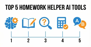 Top 5 Homework Helper AI